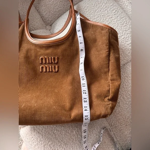 Miu Miu Ivy Corduroy Bag Ordered - Picture 8 of 8